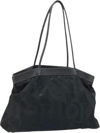 Ferragamo Pre-owned Tote Bags, female, Black, Size: ONE SIZE Pre-owned Tote Bag