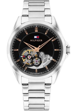 Tommy Hilfiger 1710718 Mens Watch - Silver Stainless Steel - One Size