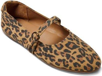 beek Snipe Mary Jane Flat in Leopard at Nordstrom, Size 10