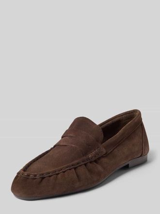 Tamaris Tamaris Loafer aus echtem Leder in Dunkelbraun, Gr&ouml;&szlig;e 36