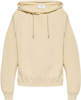 Off-white Arrows hoodie - men - Cotton - M - Neutrals
