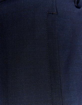 Lyle & Scott Lyle And Scott Mens Solid Patterned Straight Chinos - Black/Grey - Size: 32W s