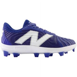 New Balance Mens Fuelcell 4040V7 Molded Cleats Athletic Shoes In Royal Blue