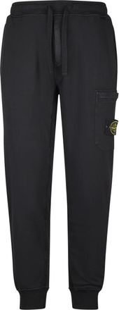 Stone Island Broeken - Heren - Sweatpants - Zwart - 2XL - Katoen - Broeken