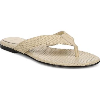Vince Lotus Flip Flop in Cashew at Nordstrom, Size 9.5