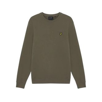 Lyle & Scott Felpa Girocollo - - Sweatshirts & Hoodies - Uomo - Verde - M