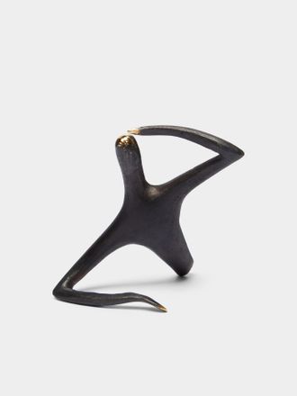 Carl Auböck Optimist Pessimist Brass Sculpture