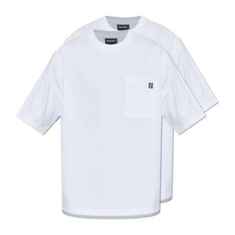Dsquared2 Uomo, Top, Bianco, 2Xl, new