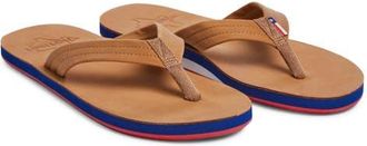 Hari Mari Hometown Fields Texas Flip Flop in Texas/Tan at Nordstrom, Size 13