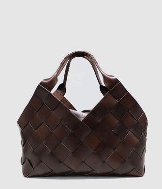 Dragon Diffusion Sac Castello Cuir Dark Brown