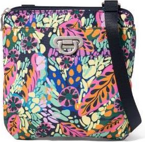 Baggallini Coastal Flip Lock Mini Crossbody in Paradise Print at Nordstrom