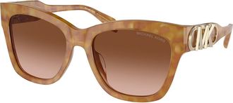 Michael Kors MK2182U EMPIRE SQUARE 32883B Womens Sunglasses Tortoiseshell Size 55