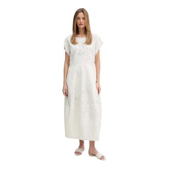 Joseph Ribkoff Kleedjes, Dames, Wit, L, Abstract Print Cocoon Jurk