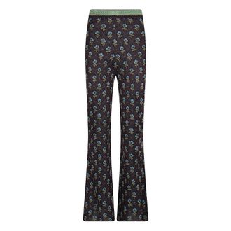 Etro Wide Broeken - Dames - Wijde Broeken - Veelkleurig - XS - Broeken