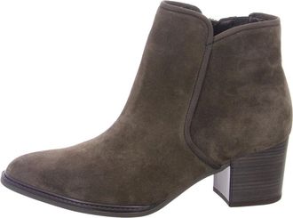 Gabor Elegante Enkellaars - Dames - Schoenen - Grijs - Maat: 35 1/2 EU Leer