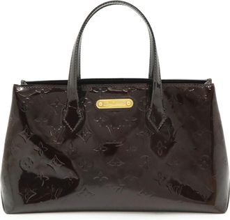 Louis Vuitton Amarante Galle Monogram Vernis Handbag Tote Bag (Pre-Owned)
