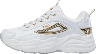 Fila Womens Skye Zp Wmn Trainers, White Gold, 4.5 UK