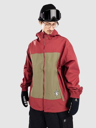 Volcom Arthur 3L Jacke rot
