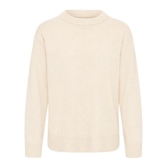 Part Two Jersey de cuello redondo - Knitwear - Mujer - Beige - 2XL