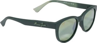 Maui Jim Zonnebrillen - Heren - Zonnebrillen - Groen - 52 MM - Accessoires