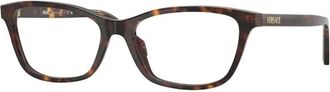 Versace Ve 3375 Optical Frame - Dames - Brillen - Bruin - 52 MM - Accessoires
