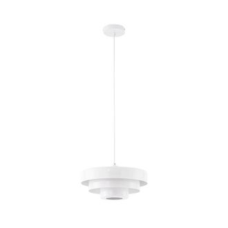 Lindby Lindby L&aacute;mpara Colgante tivra En Blanco De Metal