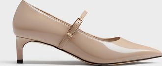Charles & Keith Luciana Patent Mary Jane Pumps