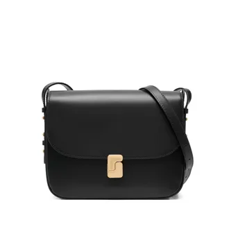 SOEUR Large Bellissima Leather Shoulder Bag