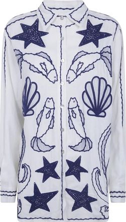 Farm Rio Farm Rio, Dames, Blouses & Shirts, Veelkleurig, Maat: XS