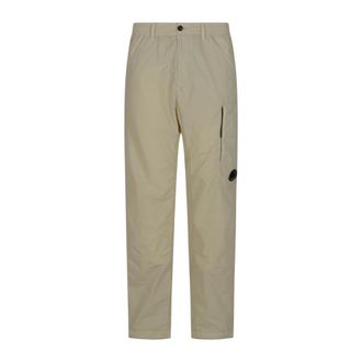 C.P. Company C.p. Company, Broeken, Heren, Beige, 2Xl, Nylon, Flatt Nylon Regular Cargo Pants