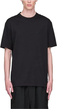 adidas Y-3 Regular Short Sleeve Tee - Heren - T-shirts - Zwart - S - Katoen - Tops
