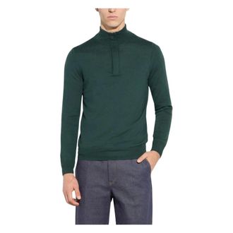Paolo Pecora Maglia Lupetto - - Knitwear - Uomo - Verde - M