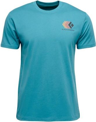 Black Diamond Faded S/S Tee T-Shirt f&uuml;r Herren | t&uuml;rkis