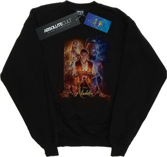 Disney Dames/Dames Aladdin Film Poster Sweatshirt (Zwart)