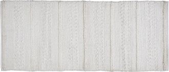 VCNY Home Tahari Home Asalia Chenille Bath Mat in Ivory at Nordstrom Rack