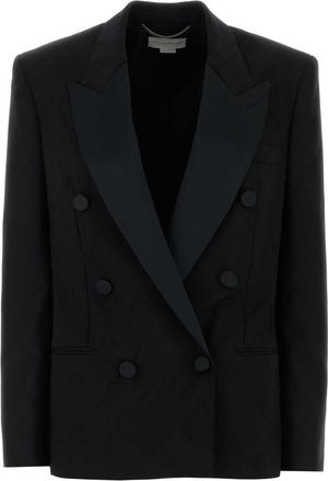 Stella McCartney Black Peaked Lapel Blazer