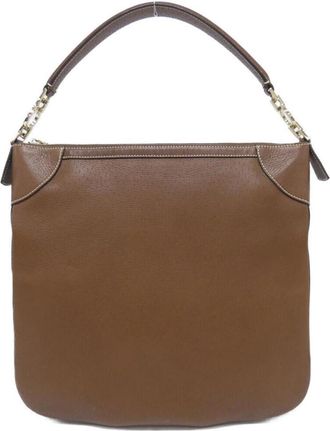 Ferragamo Leather Shoulder Bag (Pre-Owned)