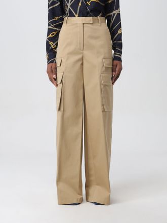 Versace Pants VERSACE Woman color Beige