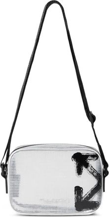 Off-white Borsa messenger Heritage - Bianco