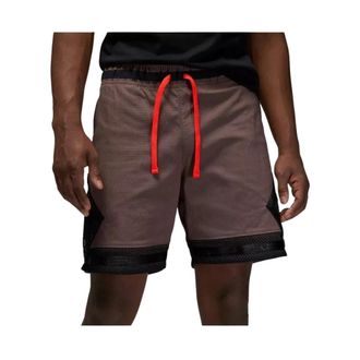 Nike Jordan Fitness, Heren, Bruin, 2Xl, Statement Diamond Shorts