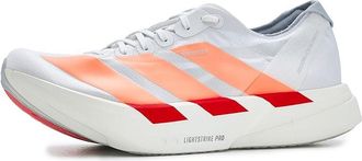 adidas Adizero Adios Pro 4 Running Shoes Womens Shoes White/Beam Orange/Lucid Red : 11.5 C - Medium, Rubber