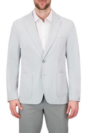 C-LAB NYC Packable Woven Tech Jacket in Light Grey at Nordstrom Rack, Size 36