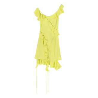 Acne Studios Dames, Jurken, Groen, Maat: XS Poliester