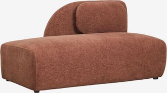 Sklum M&oacute;dulo Div&aacute;n Izquierdo Para Sof&aacute; Modular En Chenilla Coquette Sklum