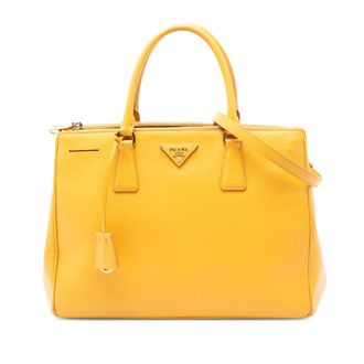Prada Pre-owned Prada Medium Saffiano Lux Galleria Double Zip Satchel Ladies 55VYZRTLT6T949W7