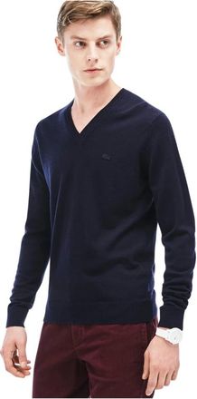Lacoste Heren, Truien, Blauw, Maat: XS Katoen