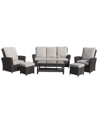 Courtyard Casual Cheshire Recline 6 Pc Sofa Set