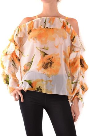 Blugirl 7567125 Andere materialen top - Dames - Shirts - Oranje - S - Tops