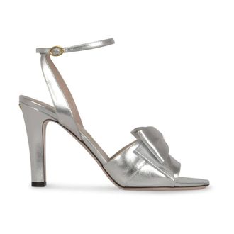Valentino Schoenen, Dames, Grijs, 36 EU, Leer, Bowow Sandal