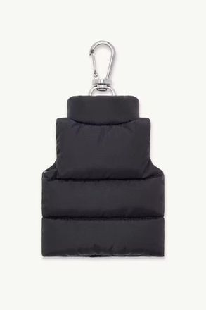 Moncler Quilted Nylon Key Case - Black